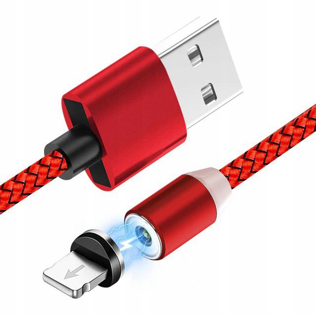

Kabel Magnetyczny Ładowarka Usb Iphon Lightning 2M