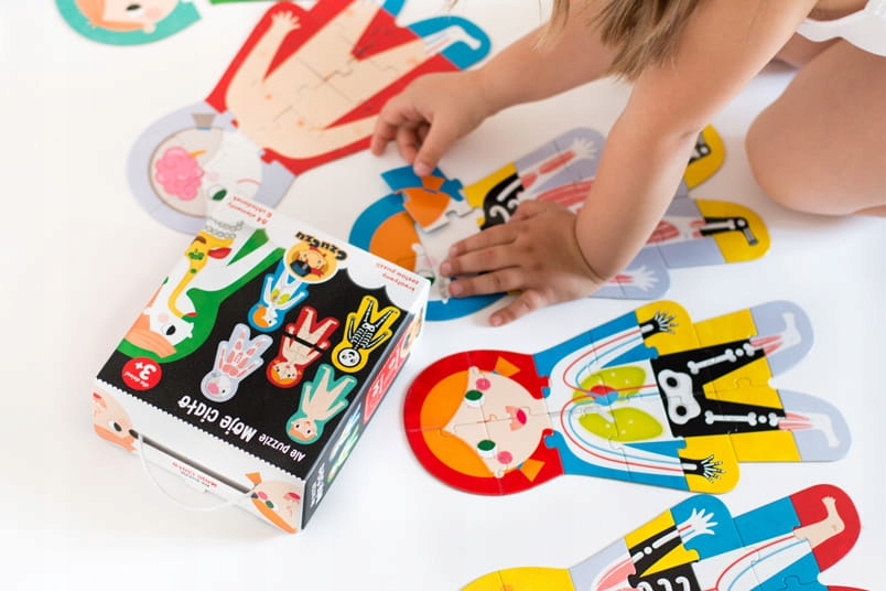 Ale Puzzle Moje Ciało Czu Czu 3+ Czuczu Czu Czu Rodzaj 2D