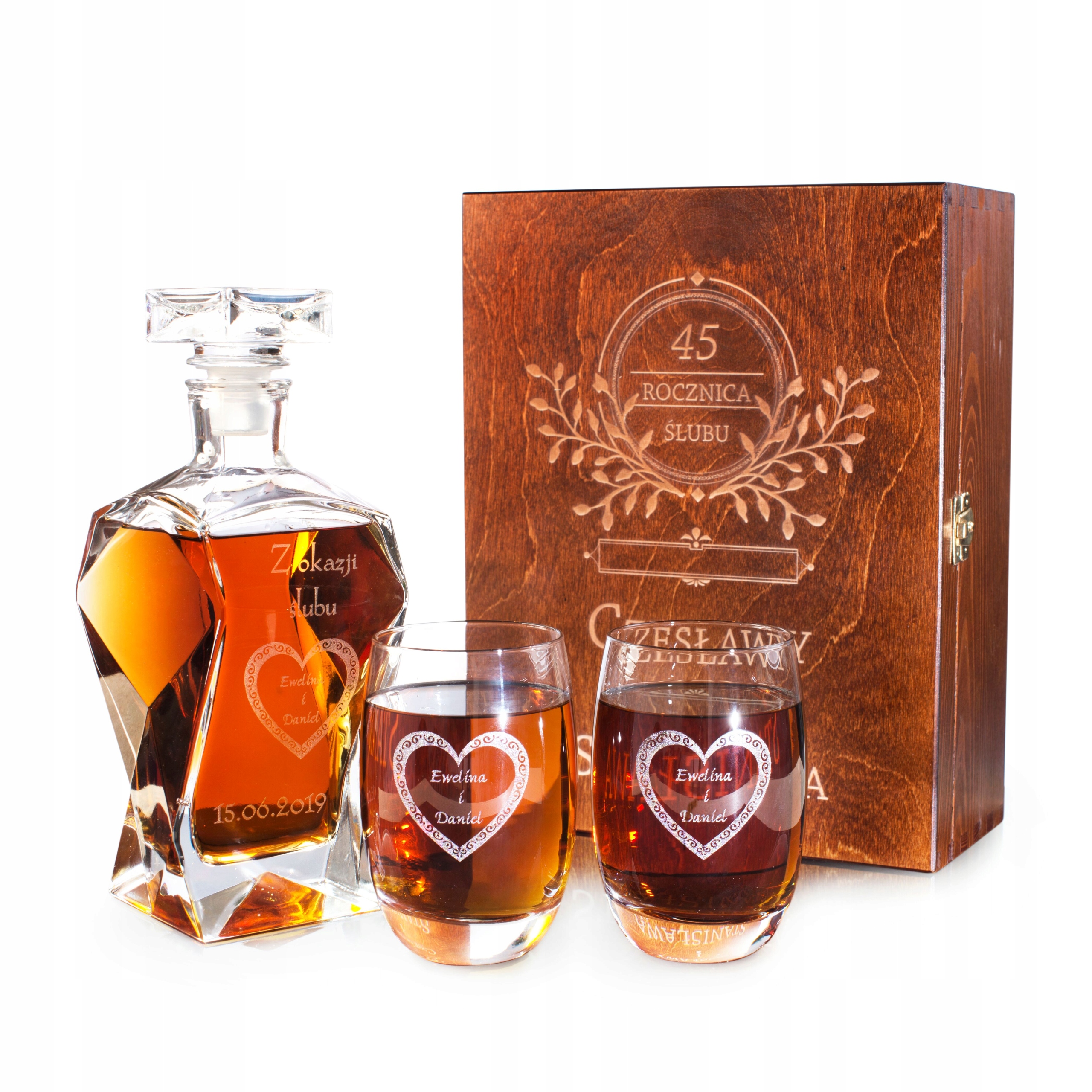 

Karafka z Grawerem na 18 30 40 50 urodziny