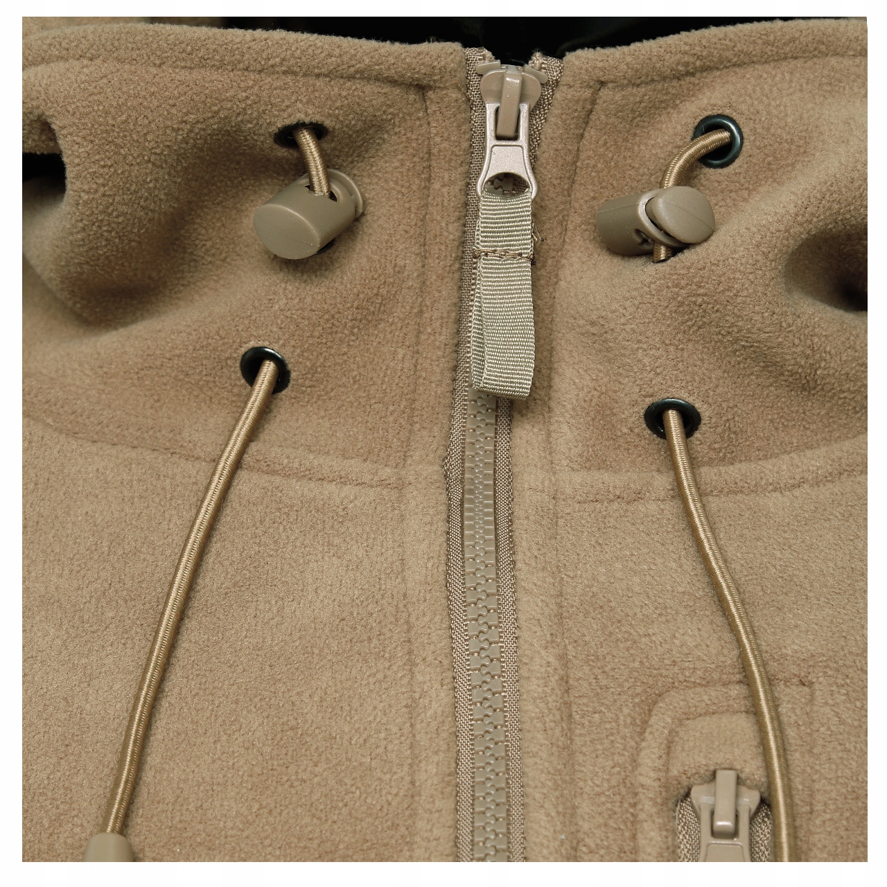 TEXAR BLUZA POLAR'OWA HUSKY 360g KURTKA COYOTE Materiał dominujący poliester