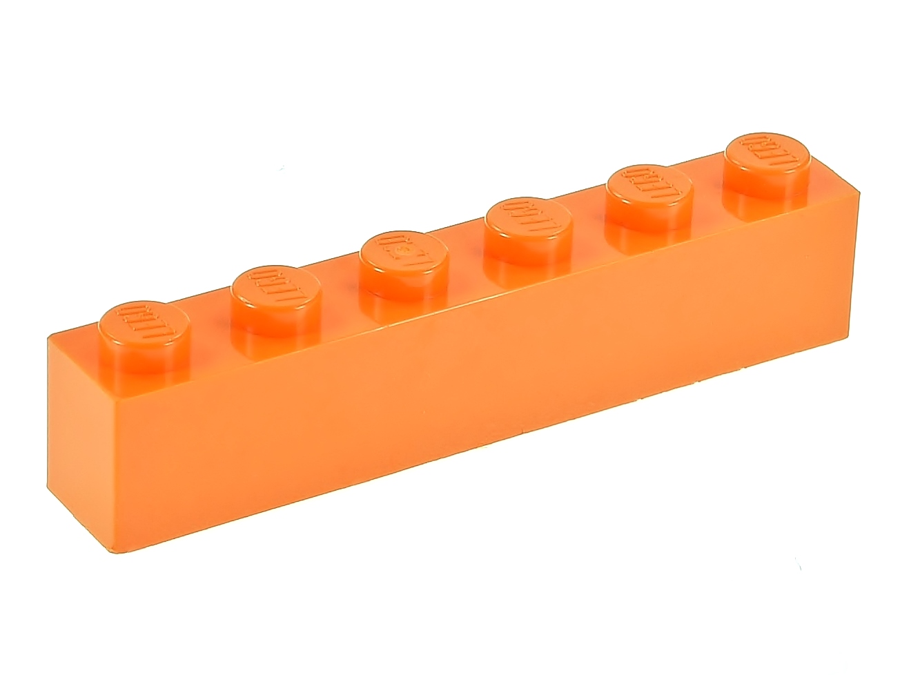 

Lego Klocek zwykły 1x6 3009 pomarańczowy 2 szt.