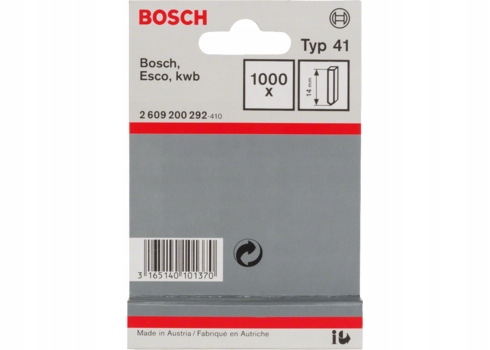 

Sztyfty 14 mm Typ 41 Bosch Professional