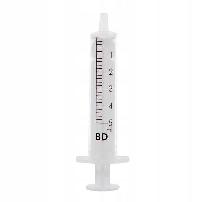 

Strzykawki Bd 2-częściowe 5ml (100szt)