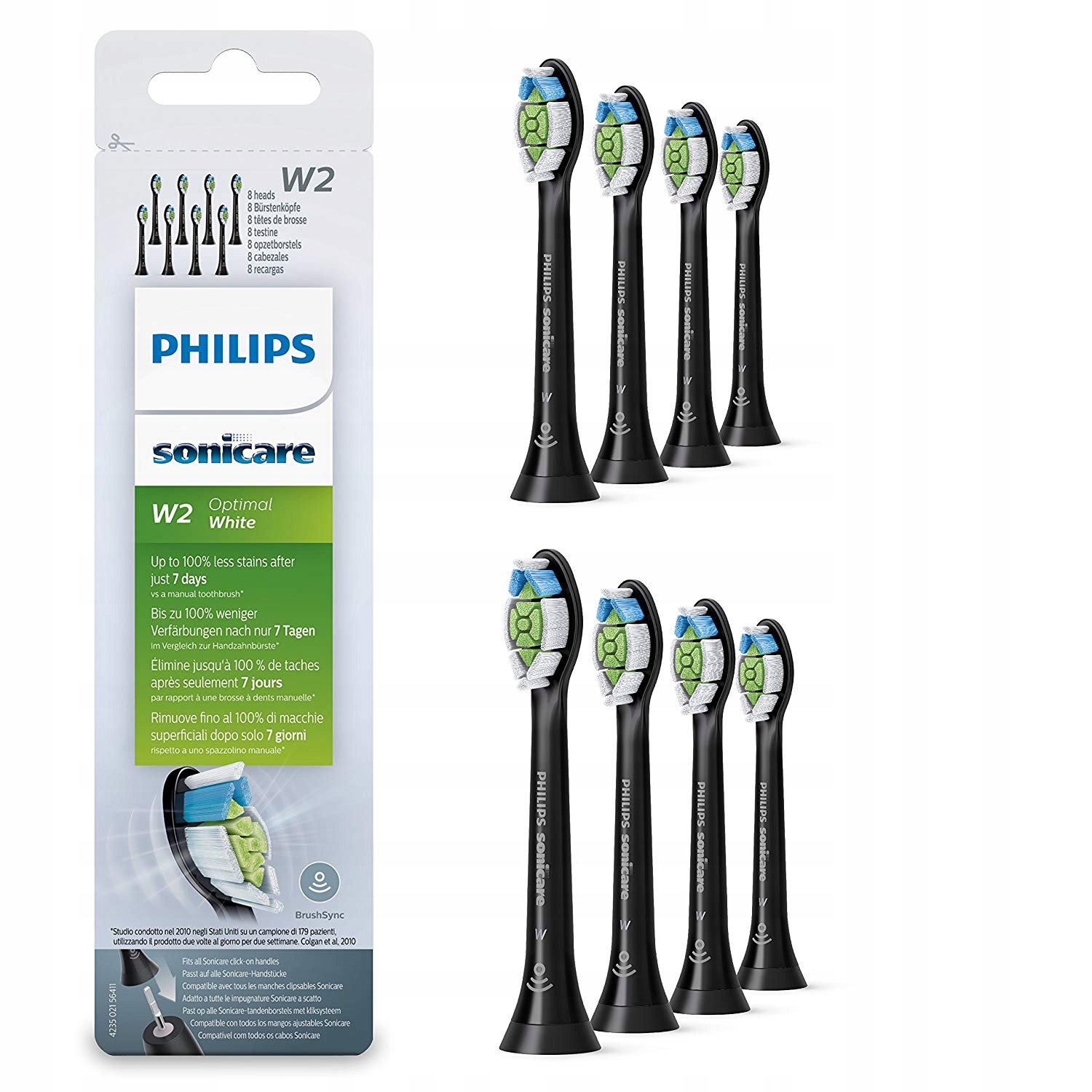 

Philips Sonicare Końcówki Diamond Clean Czarne 8