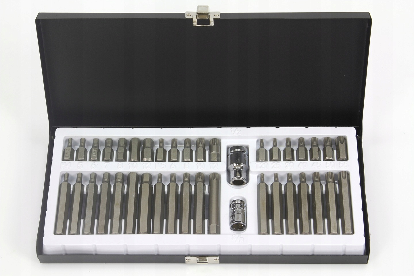 KLUCZE TORX SPLINE IMBUSOWE 40 el CrV ZESTAW METAL