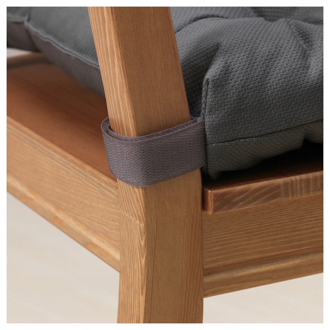 IKEA MALINDA Poduszka na krzesło, SZARY Marka Ikea