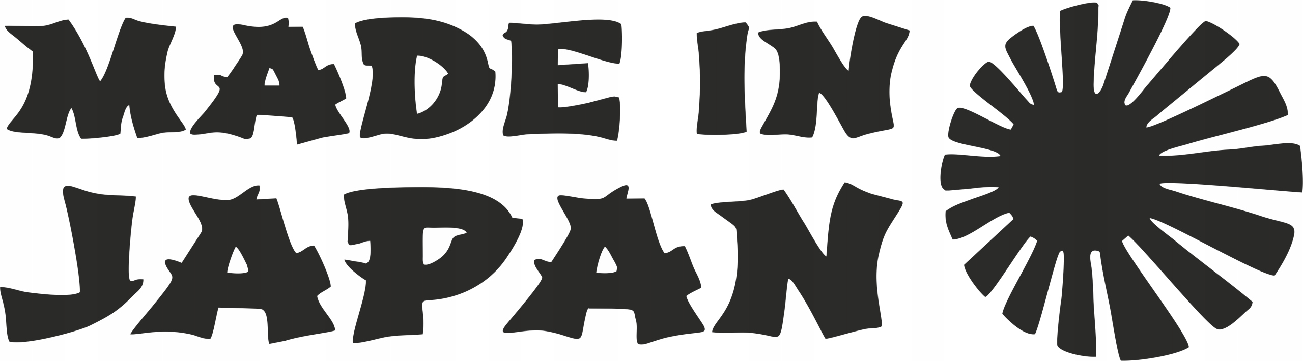 naklejka Made in Japan JDM HONDA NISSAN