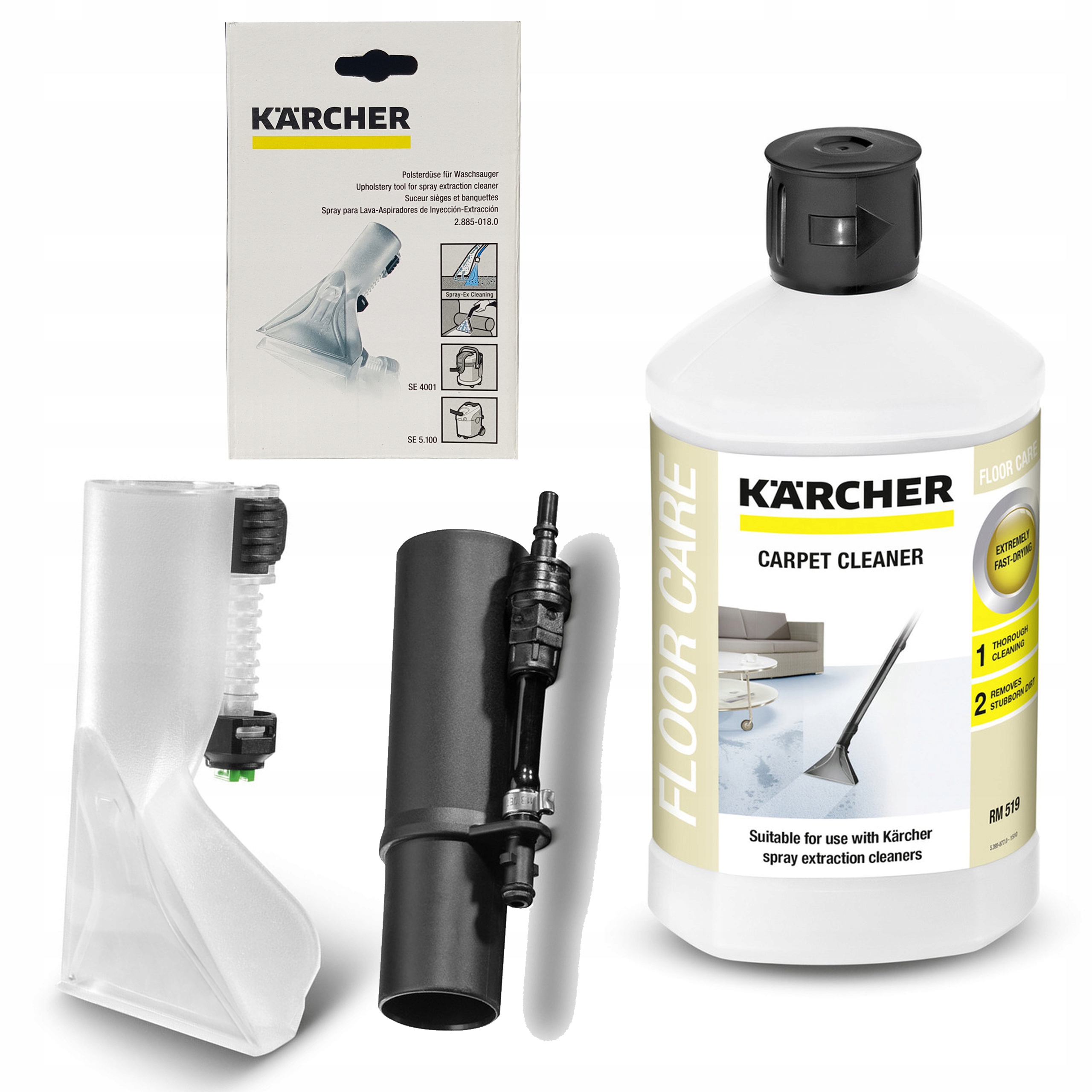 

Karcher Ssawka Do Tapicerki + Płyn RM519 SE5.100