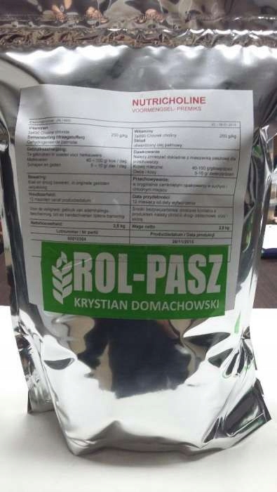 Cholina chlorek choliny NUTRICHOLINE 2,5KG Marka inna