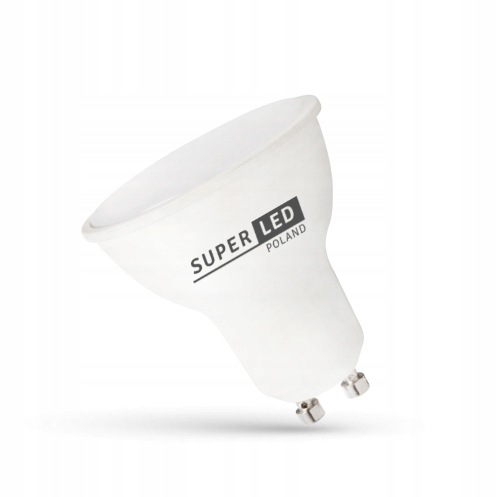 10x Żarówka LED GU10 5W SuperLED 450lm 45W Kod producenta 2012