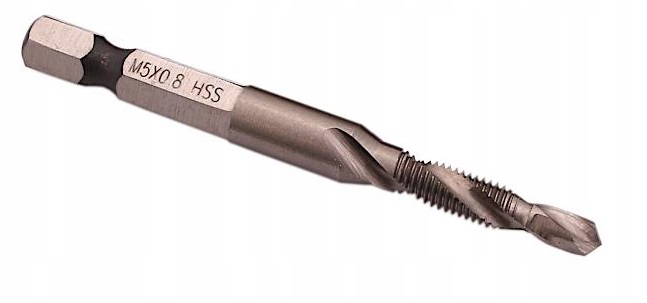 

Wiertło Z Gwintownikiem 5x0.8 mm Hss Gwintownik