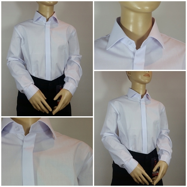 KOSZULA CHŁOPIĘCA BIAŁA ELEGANCKA DŁ. RĘKAW 140 Wiek dziecka 10 lat +