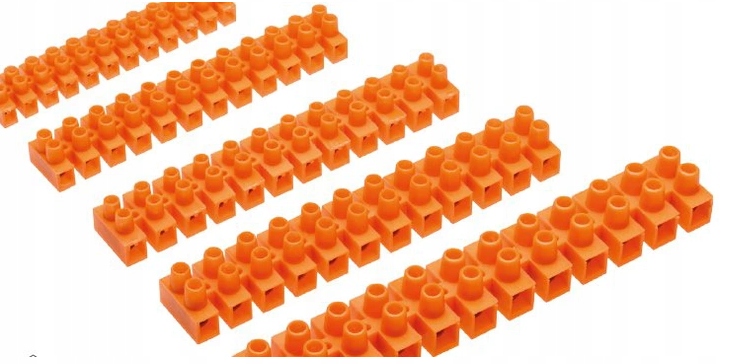 Listwa zaciskowa ZŁĄCZKA 12-TOROWA 6mm2