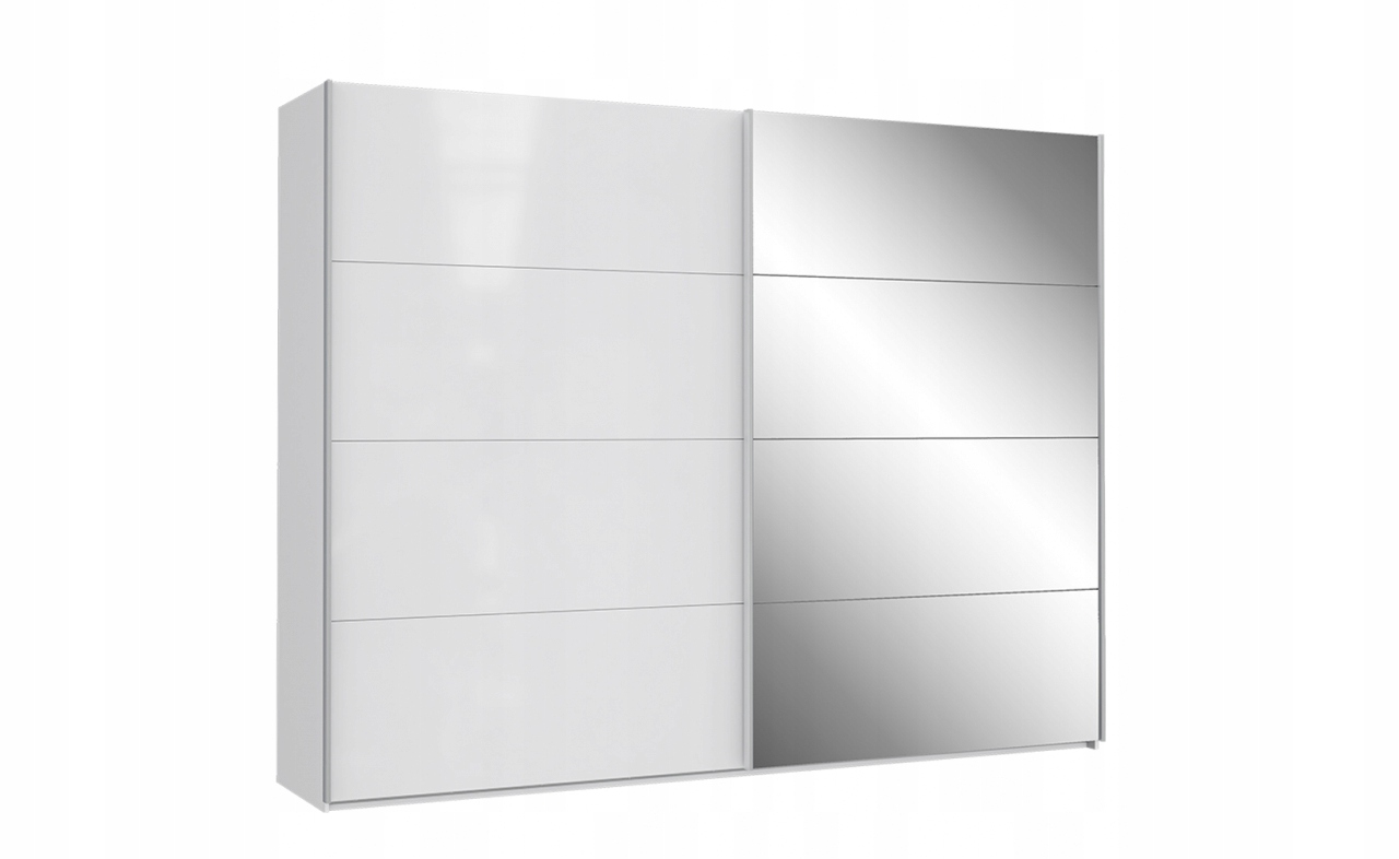 SAPPORO Biała szafa ubraniowa SPRS12412 - FORTE