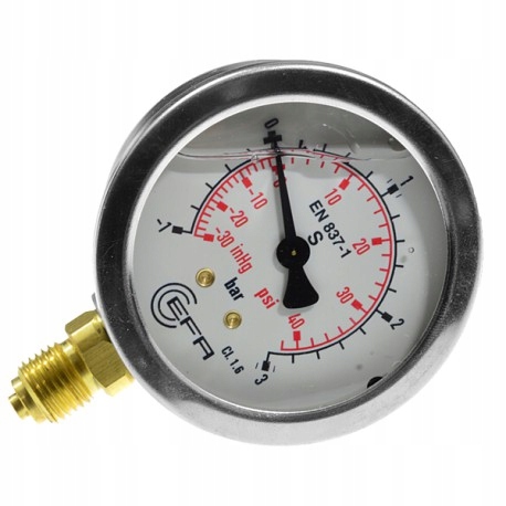 

Manometr próżniowy Wakuometr glicerynow 100mm -1/3