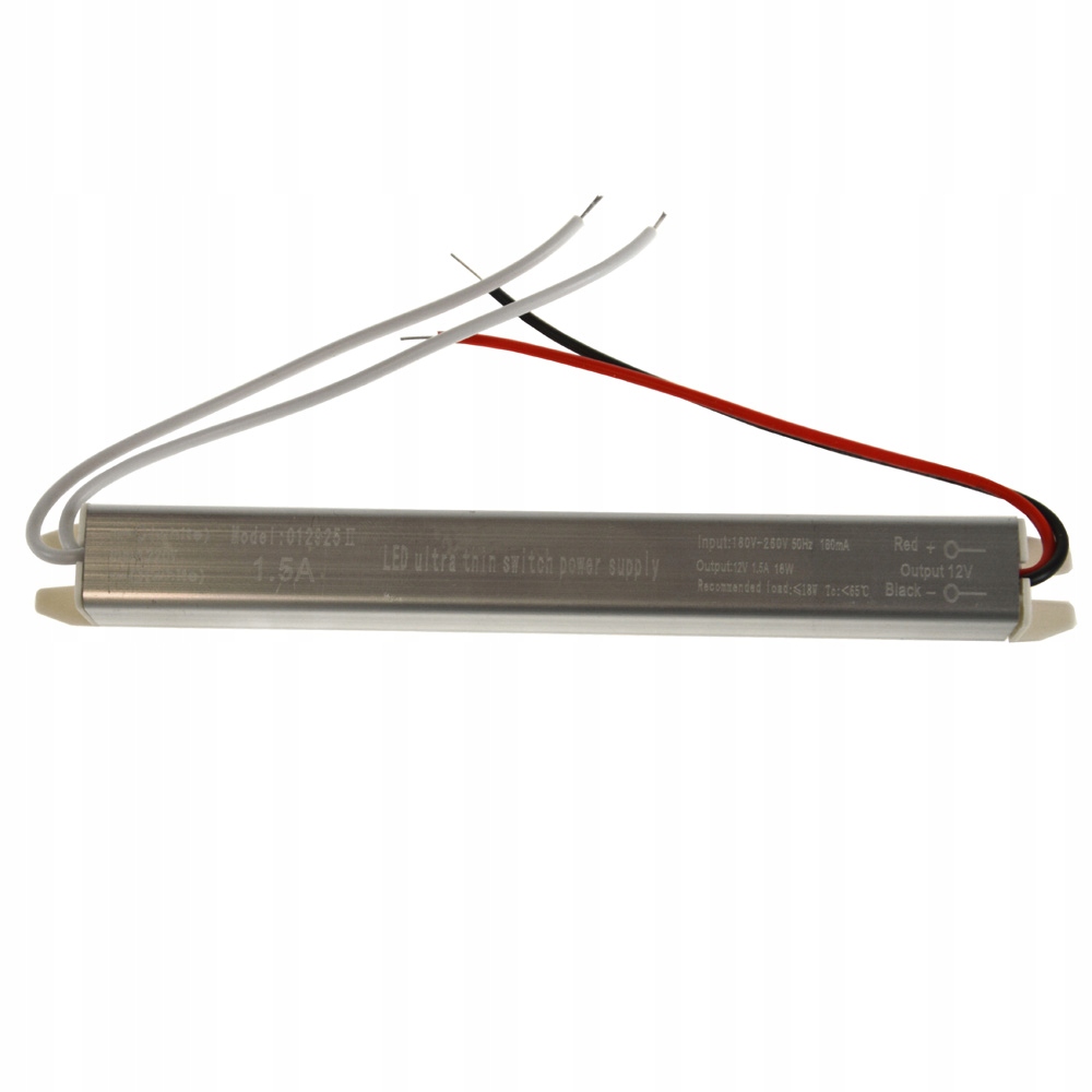 Zasilacz do taśm LED meblowy 12V/1,5A 18W