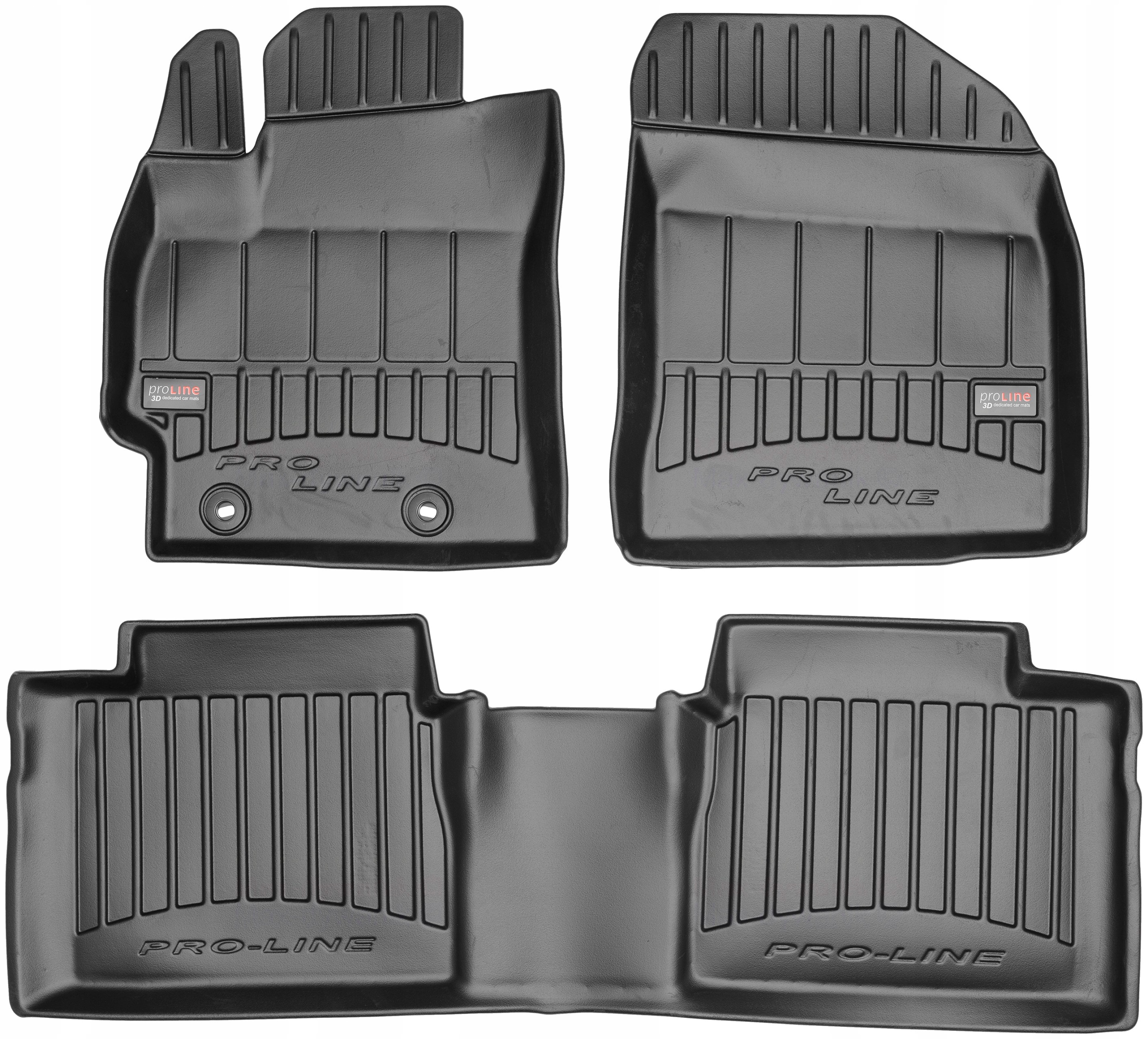 Koberce Frogum gumové 3 ks