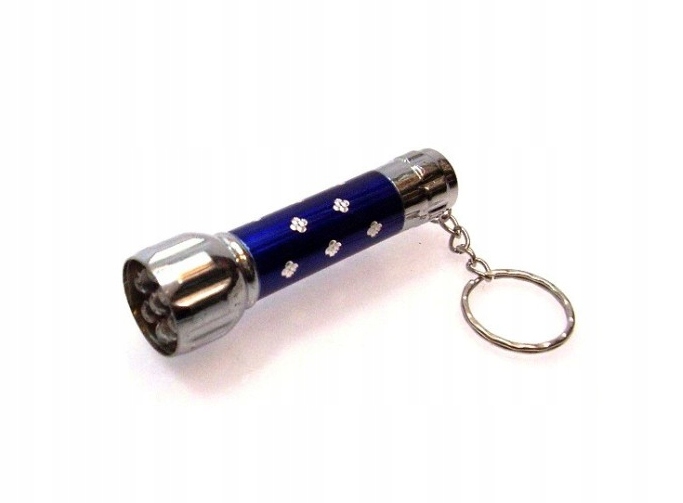 

#135 Latarka Diodowa 7 Led Brelok Baterie