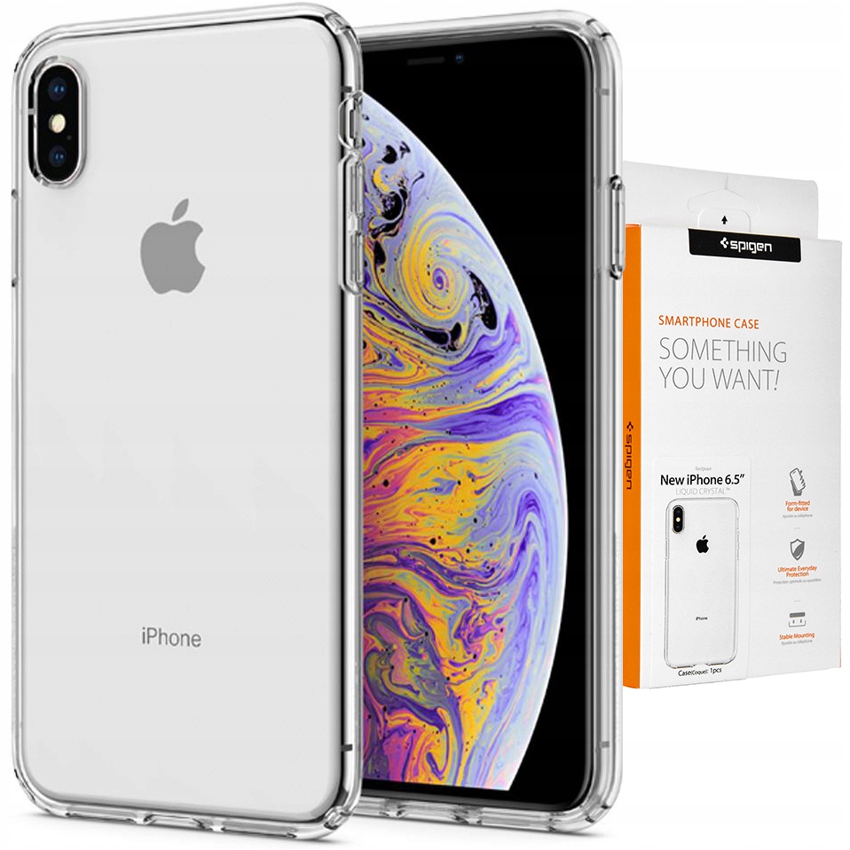 

Etui do iPhone Xs Max, Spigen Liquid, case, cover