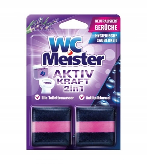 

Kostka barwiąca do spłuczki Wc Meister lawenda De