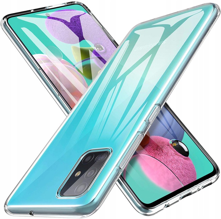 

Etui Clear Case do Samsung Galaxy A51 + Szkło 9H