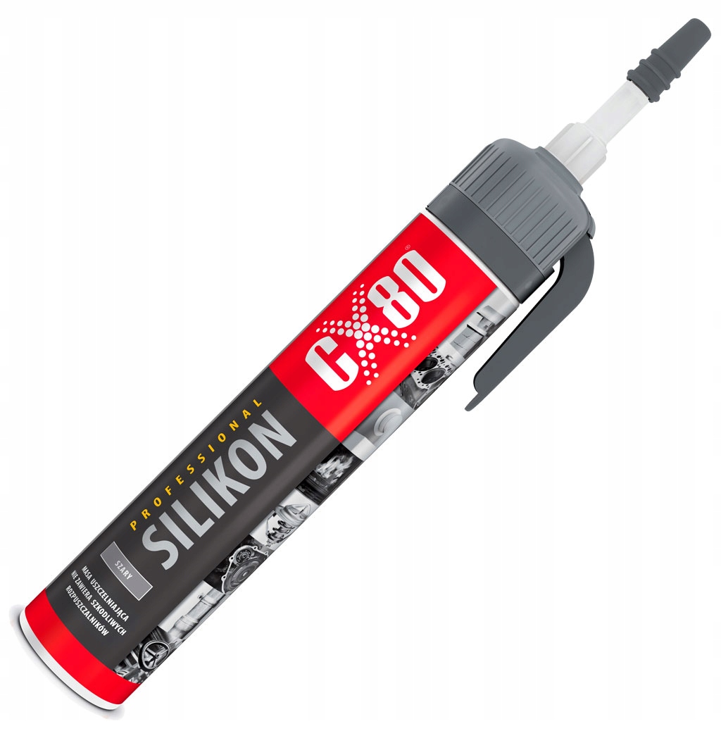

CX80 Silikon Profesjonalny Szary +380 st. Ekologia