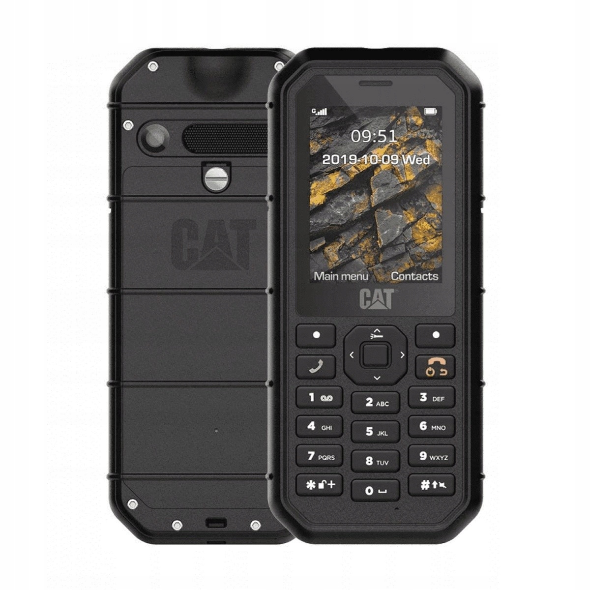 

Telefon kmórkowy Cat B26 Czarny