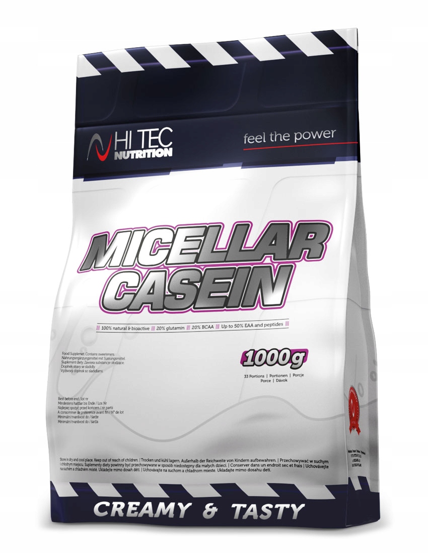 Hi Tec Micellar Casein 1000g Kasein Bílko Na Noc