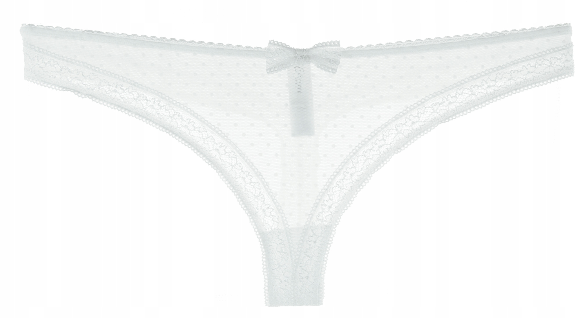 

Etam Love Bird majtki stringi białe koronkowe 42