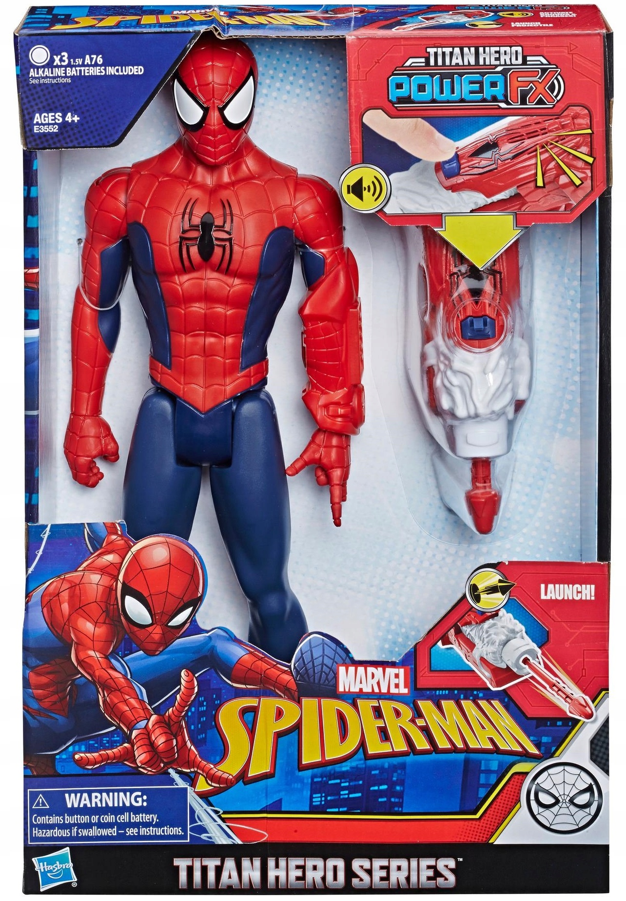 Amazon.com: Marvel Spider-Man Titan Hero Series Spider-Man