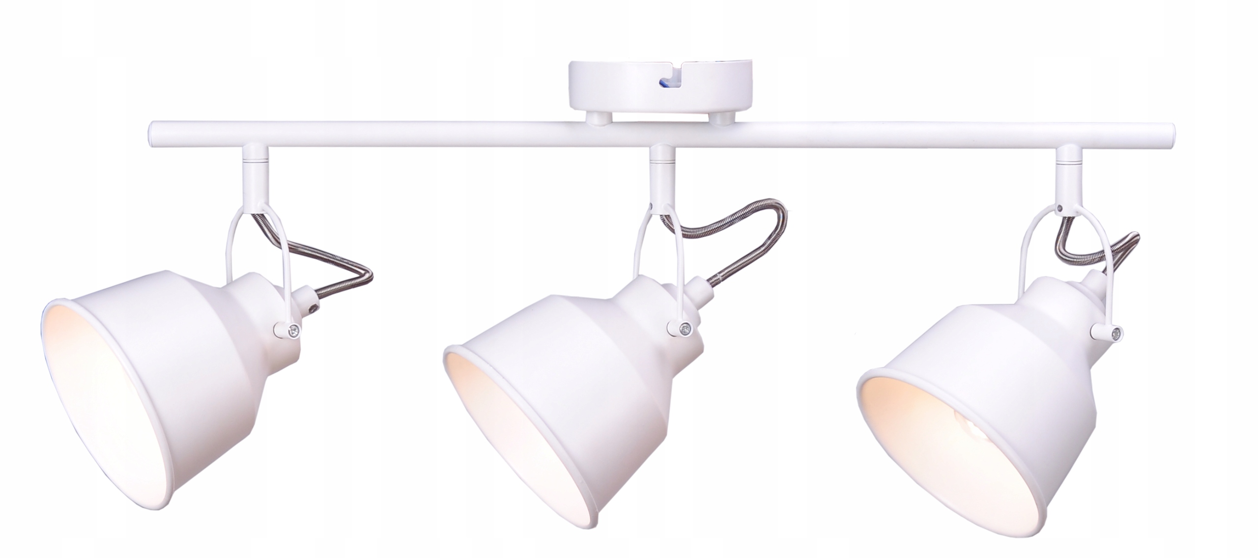 

Lampa Sufitowa Na Szynie Spot Led 3 Punkty Biała