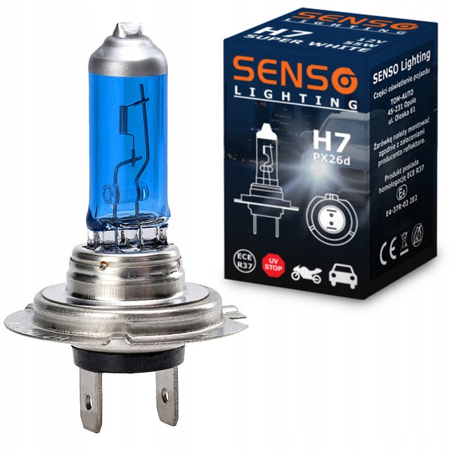 Zdjęcie AWparts ŻARÓWKA H7 KOLOR ZIMNY BIAŁY