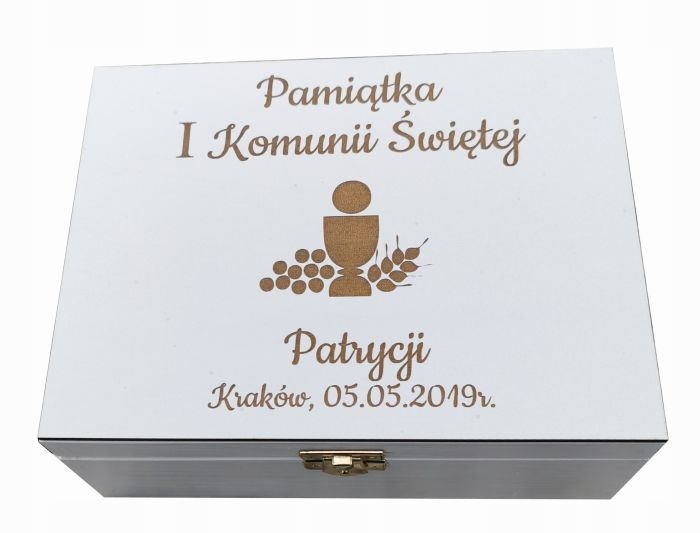 

Pamiątka I Komunii Świętej pudełko