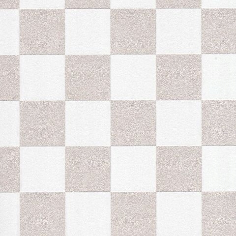 

Tapeta Szachownica beżowo biała kratka w kratkę