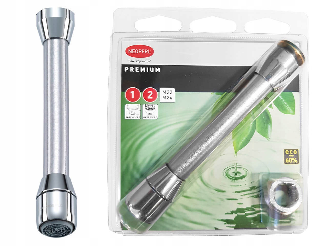 

Perlator Neoperl 5.7 L/min Easy Clean Z Przedłużką