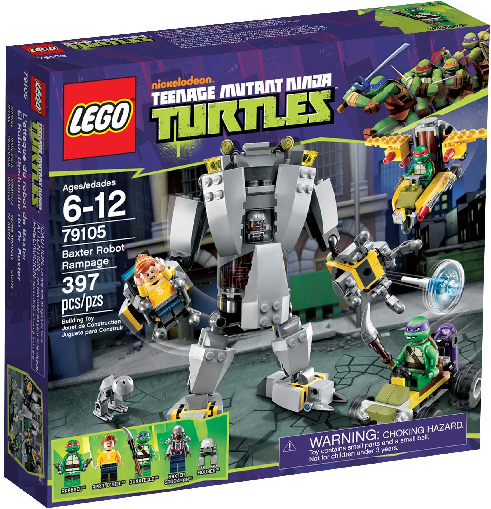 Lego 79105 Turtles Szalony robot Baxter L-79105