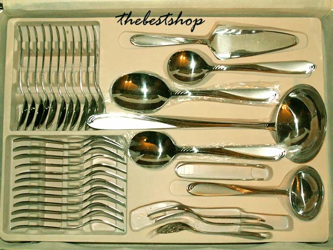 SZTUĆCE HOFFNER POŁYSK komplet 84 elementy LUX Marka Hoffner