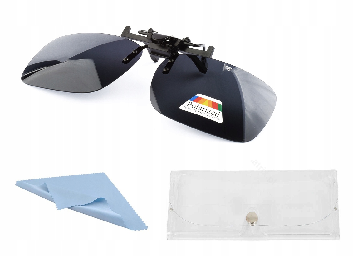 

Nakładki na Okulary korekcyjne Polaryzacja Etui