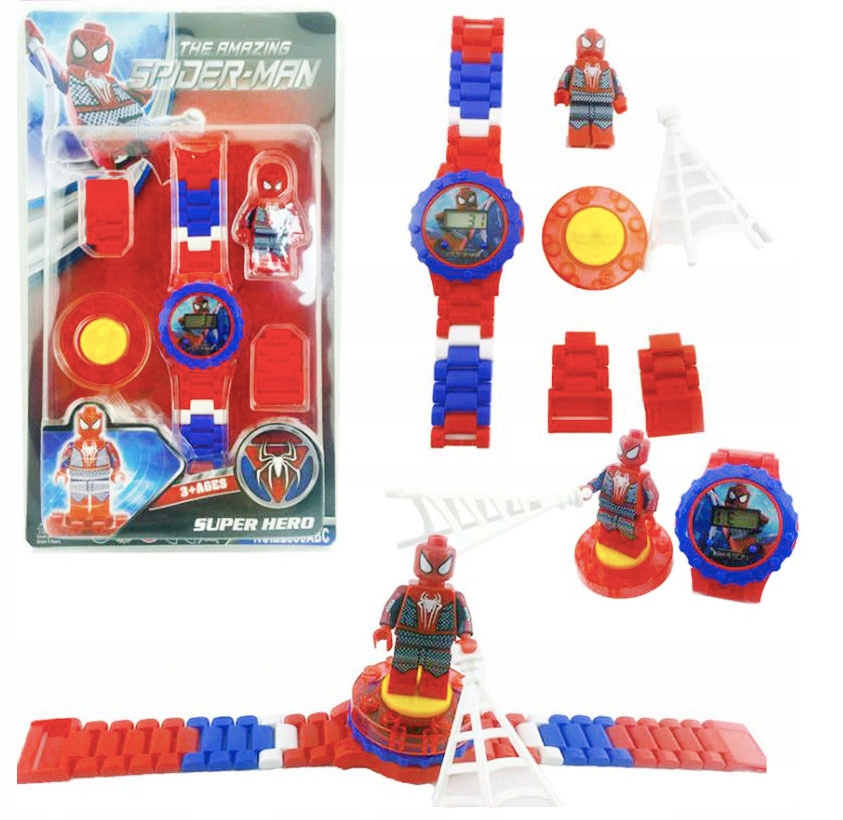 

zegarek Obrotowy dziecięcy Lego zegarki Spiderman