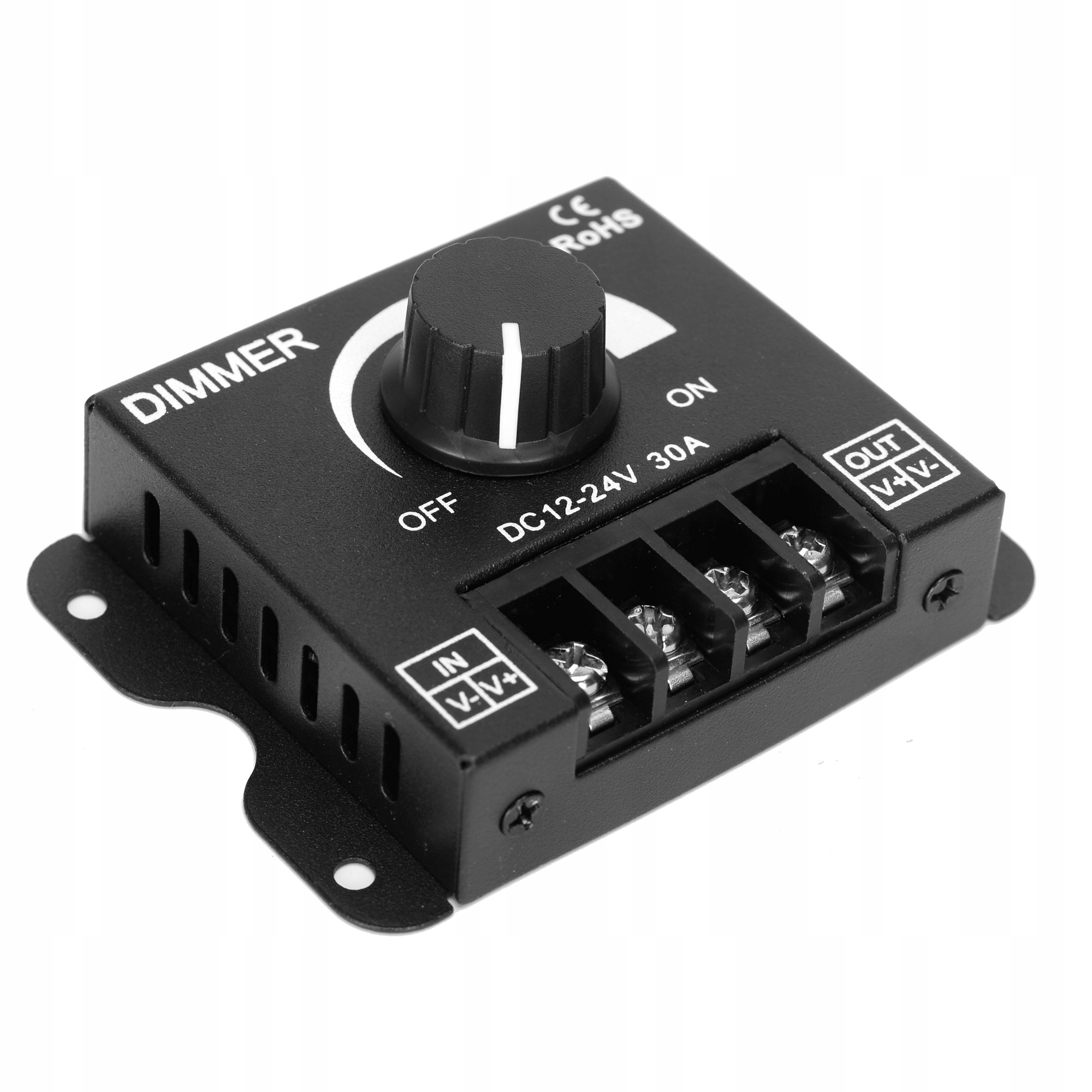 10x manuálny Led stmievač 30A 12V 24V 360W Veľkoobchod