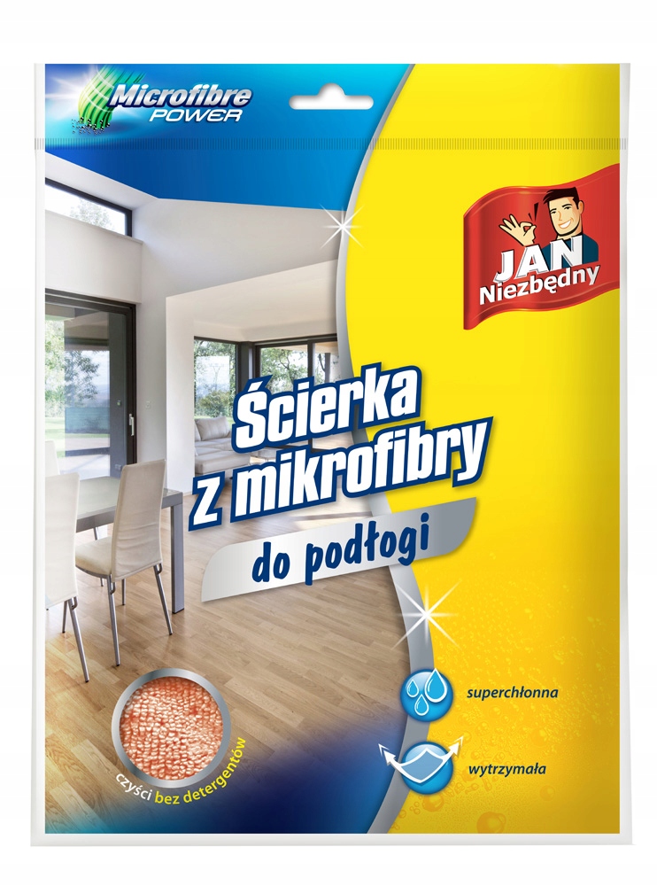 

Jan Niezbędny ścierka z mikrofibry do podłogi