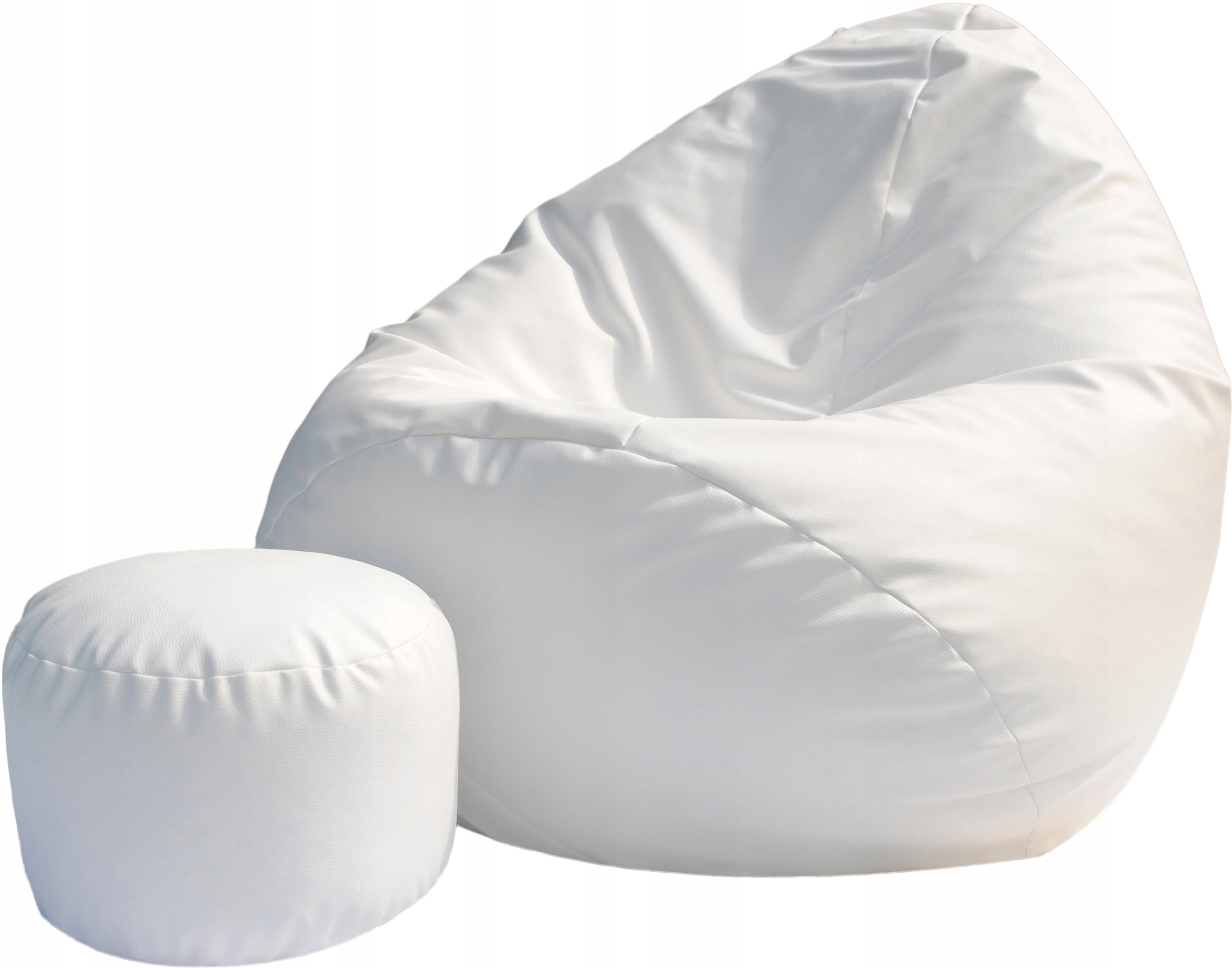 GIGANT PUFA XXXXL + GRATIS pufy WOREK FOTEL SALON Materiał korpusu inny