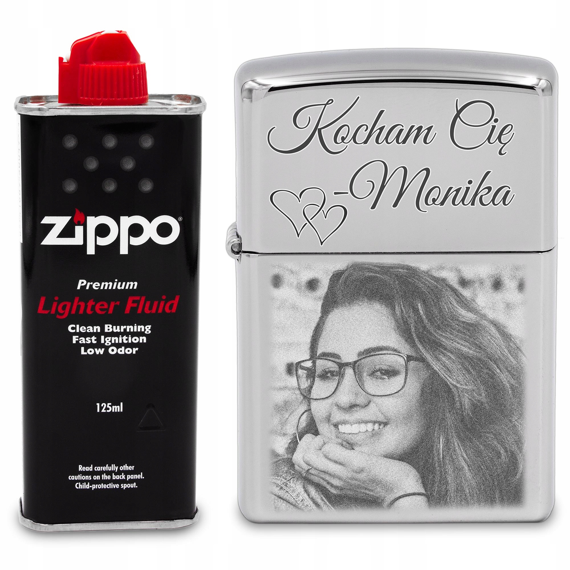 

Zapalniczka Zippo 250 z Grawerem Zdjęcia Benzyna