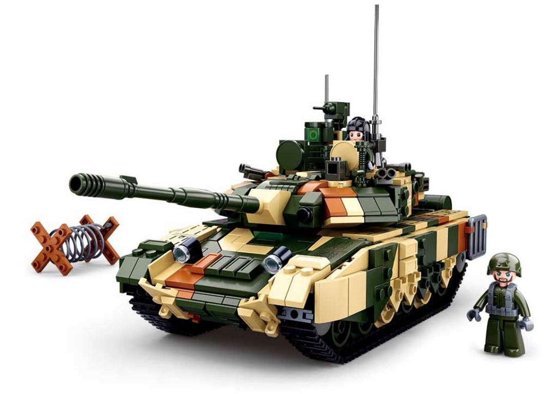 

Klocki Sluban Czołg Rosyjski T-90 Ms Wojsko 758el