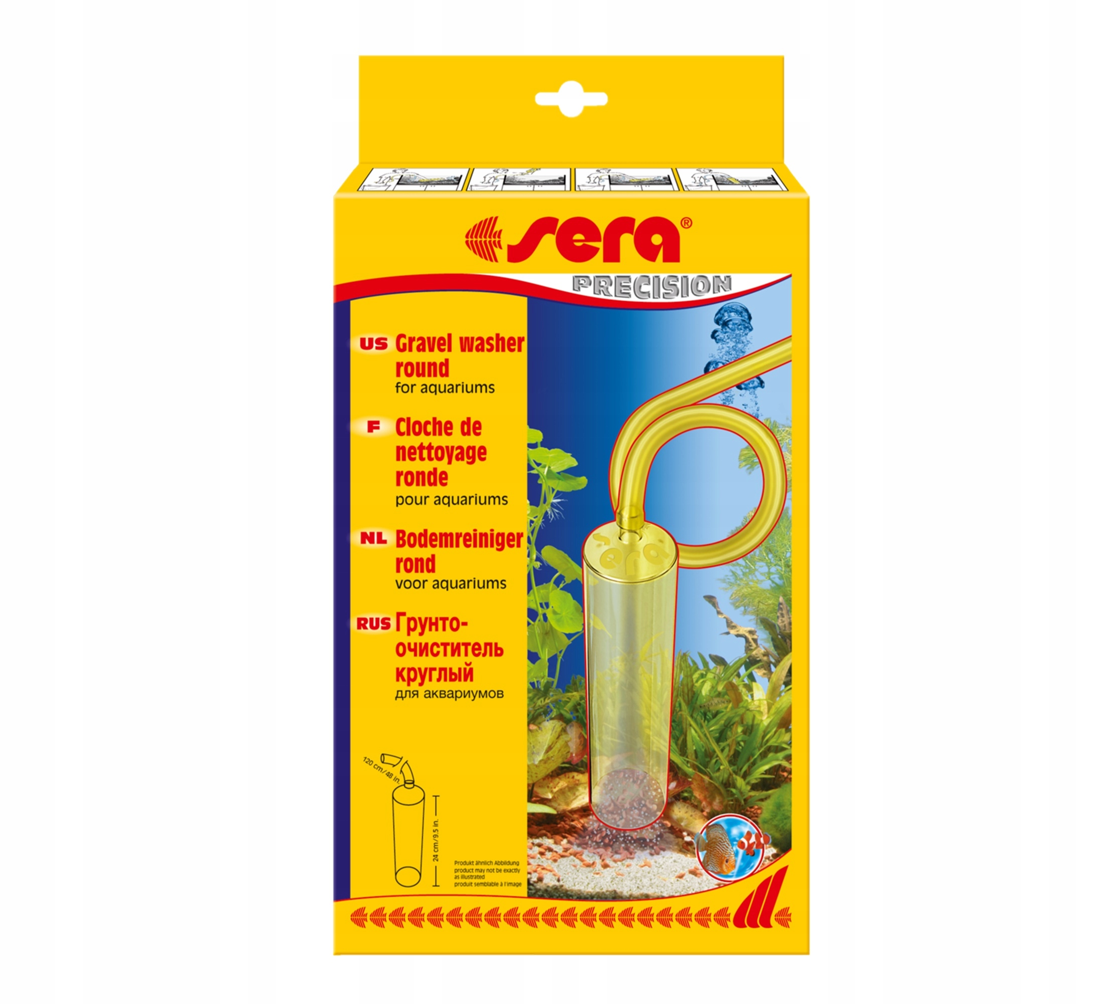 

Sera Gravel Washer Round prosty odmulacz okrągły