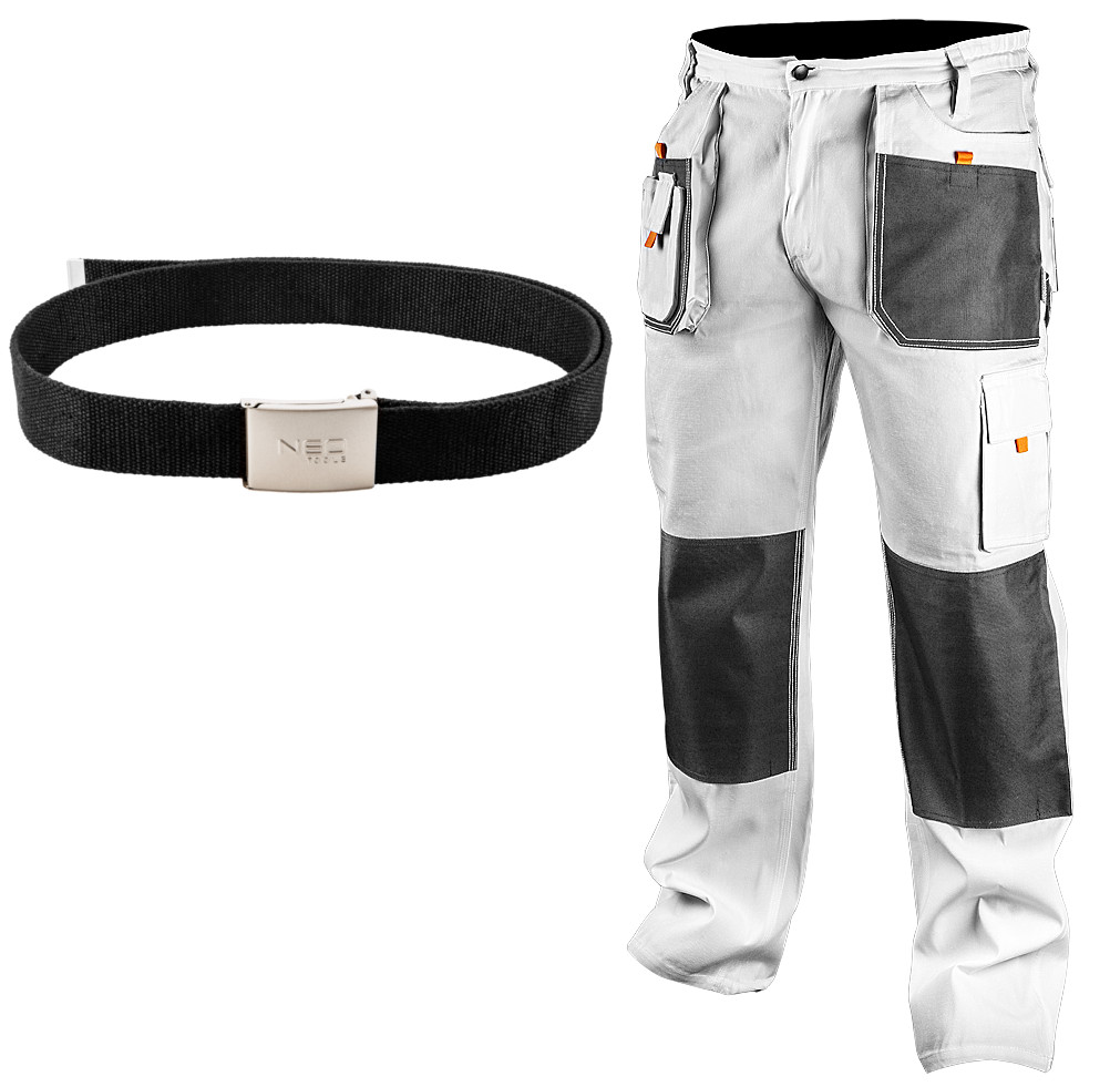 NEO РОБОЧІ ШТАНИ ДЛЯ ТАЛІЇ XL / 56 81-120 + РЕМІНЬ