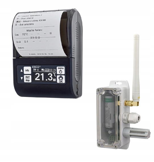 Dr203 - БЕСПРОВОДНОЙ РЕГИСТРАТОР ТЕМПЕРАТУРЫ ESCO DR203+