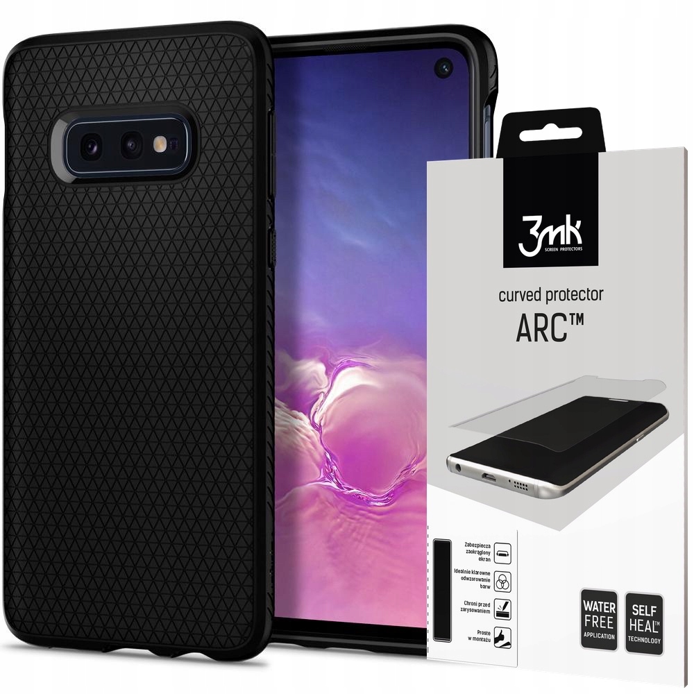 

Etui Do Galaxy S10e Spigen Liquid Air + Folia 3MK