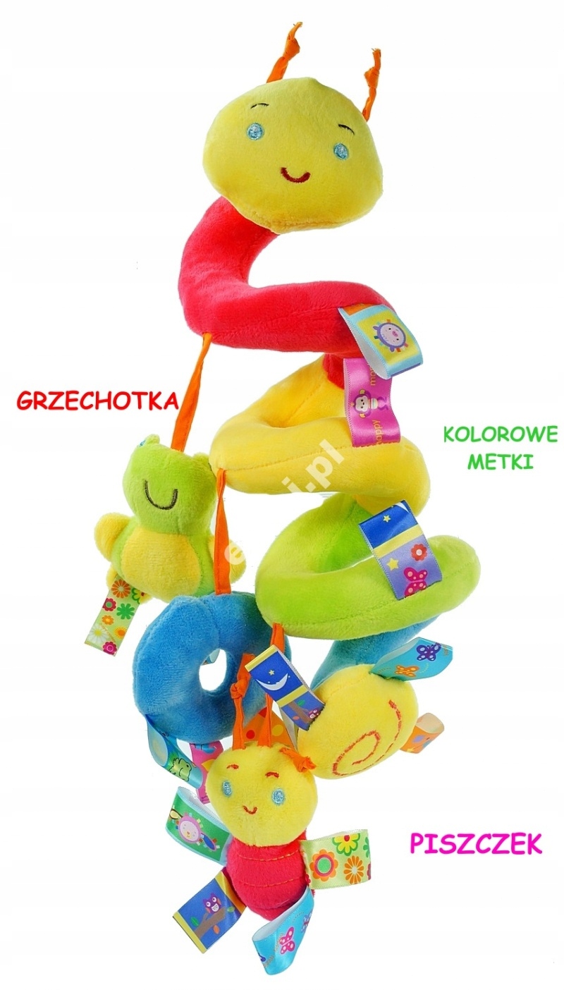 GRZECHOTKA DO WÓZKA ŁÓŻECZKA STONOGA E0397 EMAJ EAN (GTIN) 5907625564786