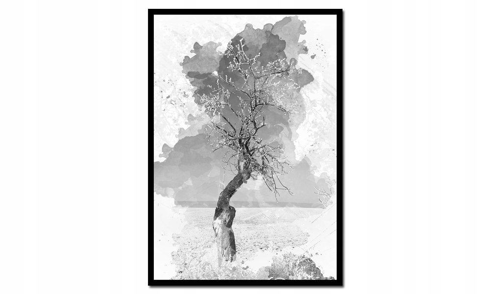 

Obraz w ramie Drzewo 6R 40x28cm na płótnie loft